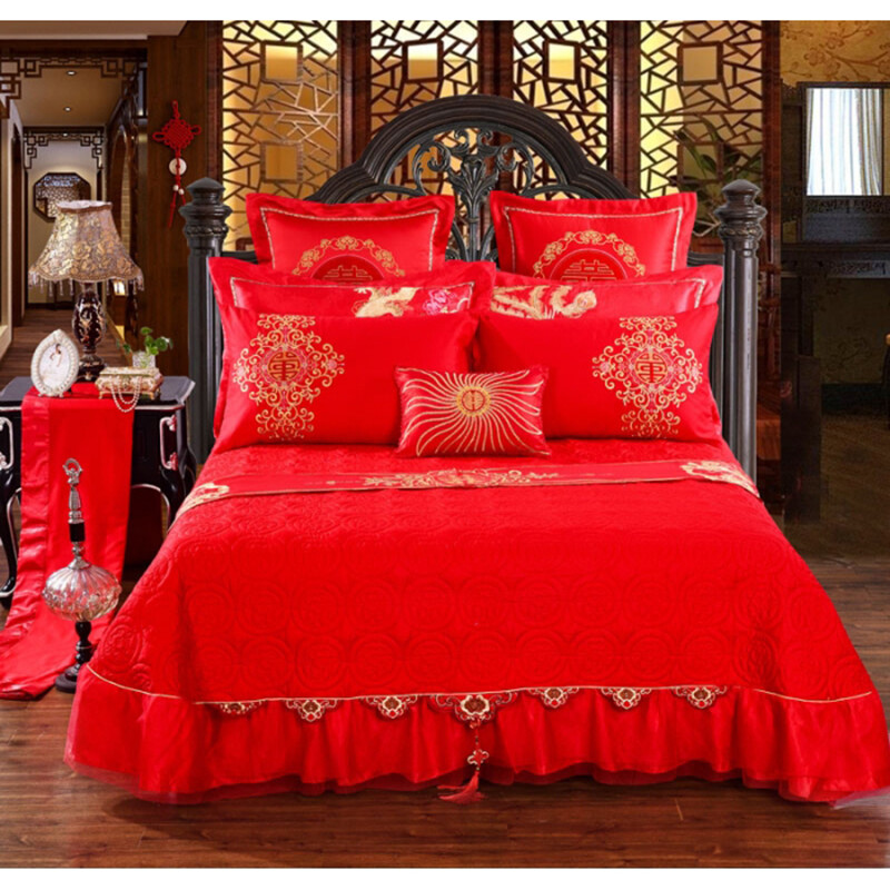 龙凤呈祥，佳偶天成——品鉴棒佳家纺婚庆十件套