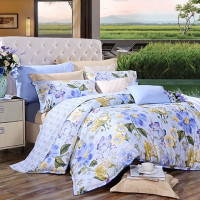 富安娜家纺 纯棉四件套，打造夏日田园舒睡体验